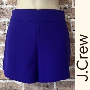 𝅺J. Crew Purple Dressy Shorts‎